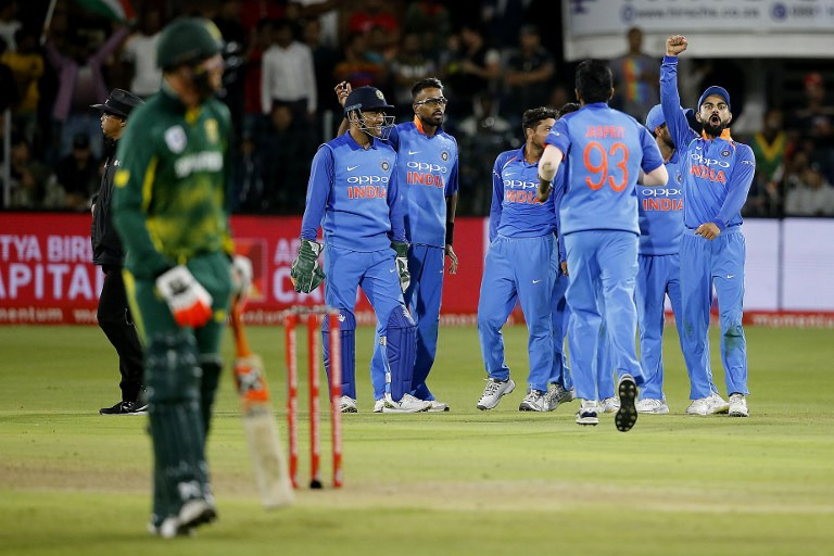 south africa vs india 5th odi port elizabeth odi cricket news in hindi live score card SAvsIND 5th ODI: रोहित के शतक के बाद कुलदीप का कहर,साउथ अफ्रीका में भारत की ऐतिहासिक जीत