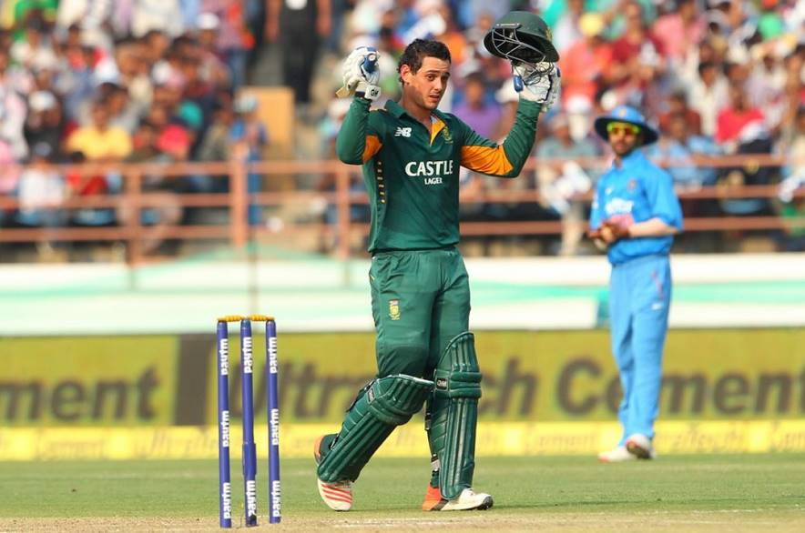 wrist injury rules de kock out of india series SA vs IND: डीविलियर्स और डुप्लेसिस के बाद साउथ अफ्रीक को लगा बड़ा झटका, स्टार क्रिकेटर हुआ बाहर