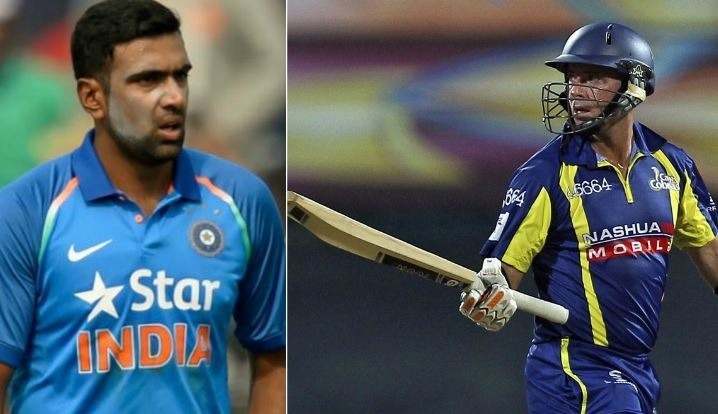 मजाक-मजाक में हर्शल गिब्स को ये क्या बोल गए अश्विन