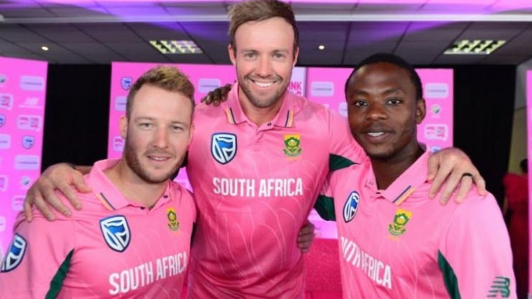 why south african cricket team will wear pink in 4th odi against team india इस खास उद्देश्य के साथ 'पिंक ड्रेस' में मैदान पर उतरती है दक्षिण अफ्रीकी टीम