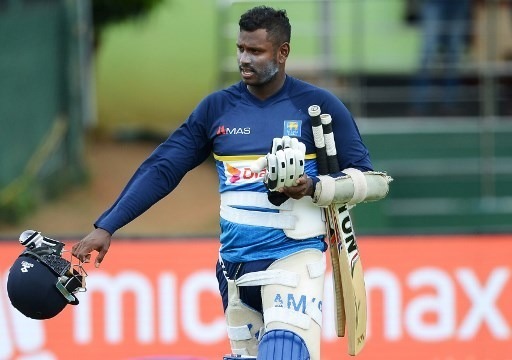 चोटिल होकर ट्राएंगुलर सीरीज़ से बाहर हुए कप्तान एंजेलो मैथ्यूज़