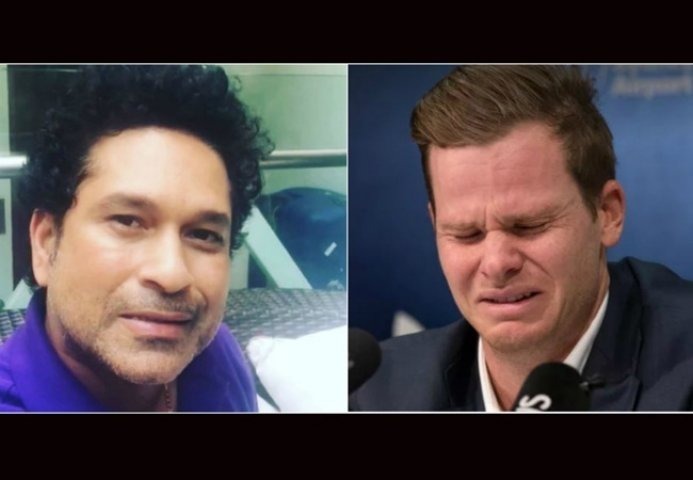 बॉल टेम्परिंग में फंसे स्टीव स्मिथ को अब मिला सचिन का साथ