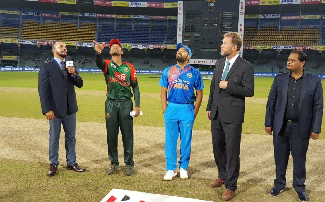 bangladesh win the toss and choose to bowl against india INDvsBAN: बांग्लादेश ने टॉस जीत कर चुनी गेंदबाजी