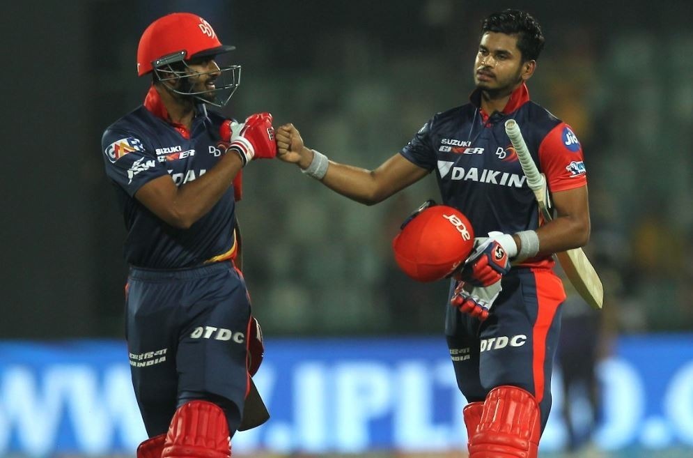 ipl 2018 delhi daredevils beat kolkata knight riders by 55 runs DDvKKR: श्रेयस की कप्तानी पारी के साथ मानी दिल्ली की रूठी किस्मत, 55 रनों से दर्ज की जीत