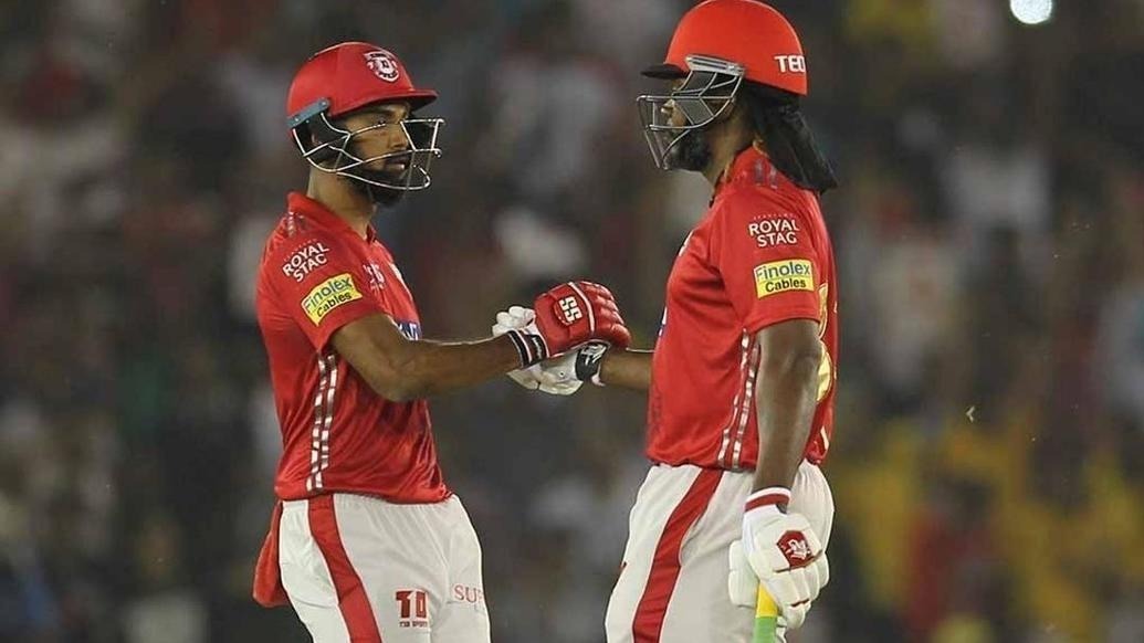 chris gayle rahul blast fifties kings xi storm to top with thumping 9 wicket win over kkr KKR vs KXIP: बारिश भी नहीं रोक पाई गेल का तूफान, पंजाब ने केकेआर को दी 9 विकेट से मात