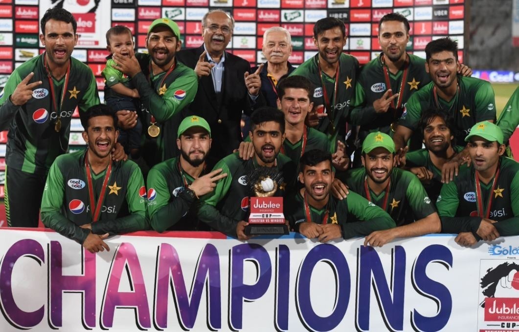 pakistan complete t20 series whitewash over west indies बाबर आजम की शानदार बल्लेबाजी, पाकिस्तान ने बड़े रिकॉर्ड के साथ वेस्टइंडीज से जीती सीरीज़