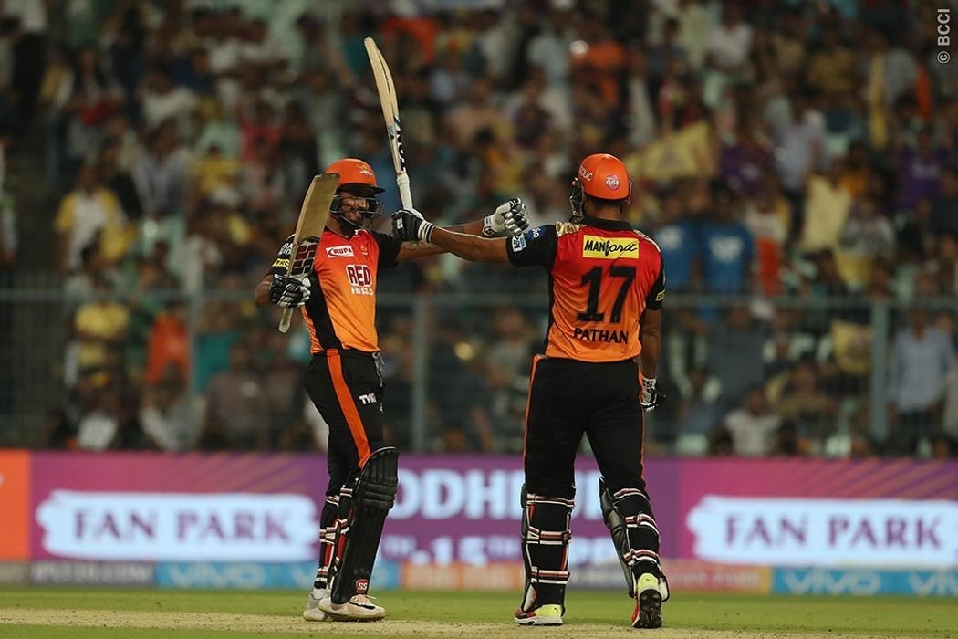 ipl 2018 kkr vs srh match report KKR vs SRH: केकेआर को पांच विकेट से हराते हुए हैदराबाद ने लगाई जीत की हैट्रिक