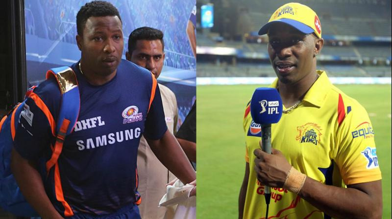 IPL 2018: पहले मुकाबले में हुआ कुछ खास, ब्रावो और पोलार्ड ने पहनी 'एक ही जर्सी'