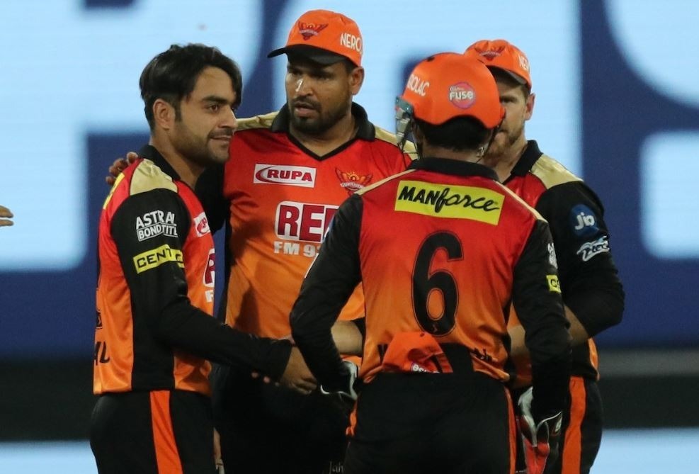 sunrisers hyderabad beat kings xi punjab by 13 runs KXIPvSRH: हैदराबाद ने फिर बताया किसी भी लक्ष्य का कर सकते हैं बचाव, पंजाब को 13 रनों से दी मात