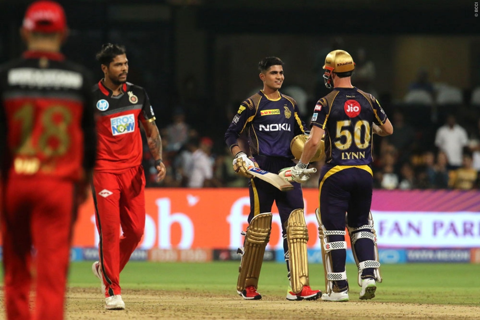 rcb vs kkr lynn 62 helps kkr beat rcb by six wickets RCB vs KKR: कोहली पर भारी पड़ी लिन की पारी, केकेआर ने आरसीबी पर दर्ज की रॉयल जीत