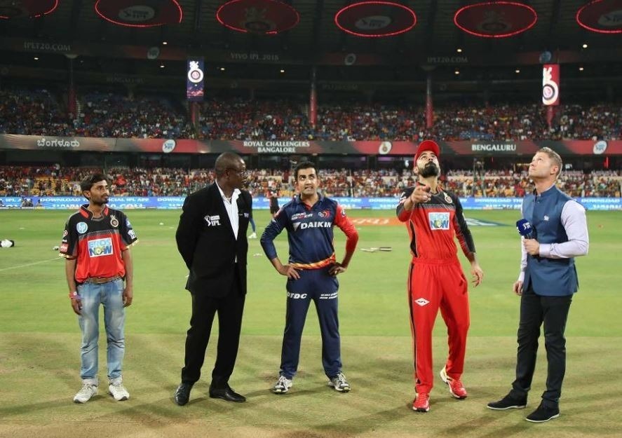 rcb vs dd royal challengers bangalore won the toss and elect to field first RCB vs DD: आरसीबी ने टॉस जीतकर दिल्ली डेयरडेविल्स को दिया पहले बल्लेबाजी का न्योता