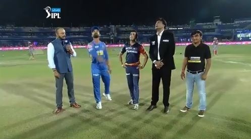 RRvsDD: कप्तान गौतम गंभीर ने टॉस जीतकर लिया पहले गेंदबाजी का फैसला