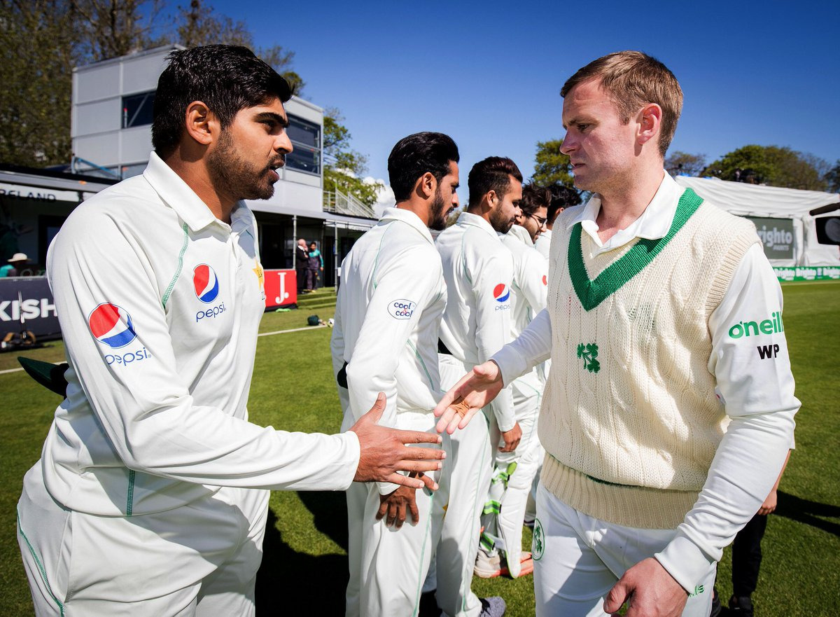 IRE vs PAK: शानदार खेल दिखाने के बाद डेब्यू टेस्ट में आयरलैंड को मिली हार ire vs pak only test pakistan beat ireland by 5 wickets IRE vs PAK: शानदार खेल दिखाने के बाद डेब्यू टेस्ट में आयरलैंड को मिली हार