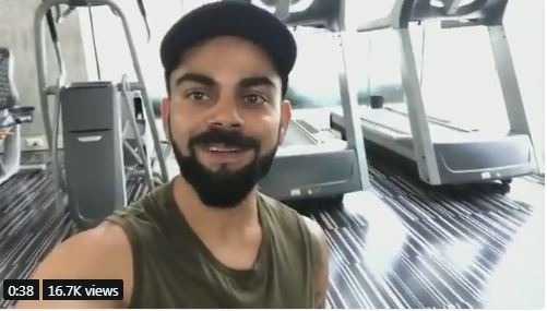 कप्तान विराट कोहली ने प्रधानमंत्री मोदी को दिया फिटनेस चैलेंज