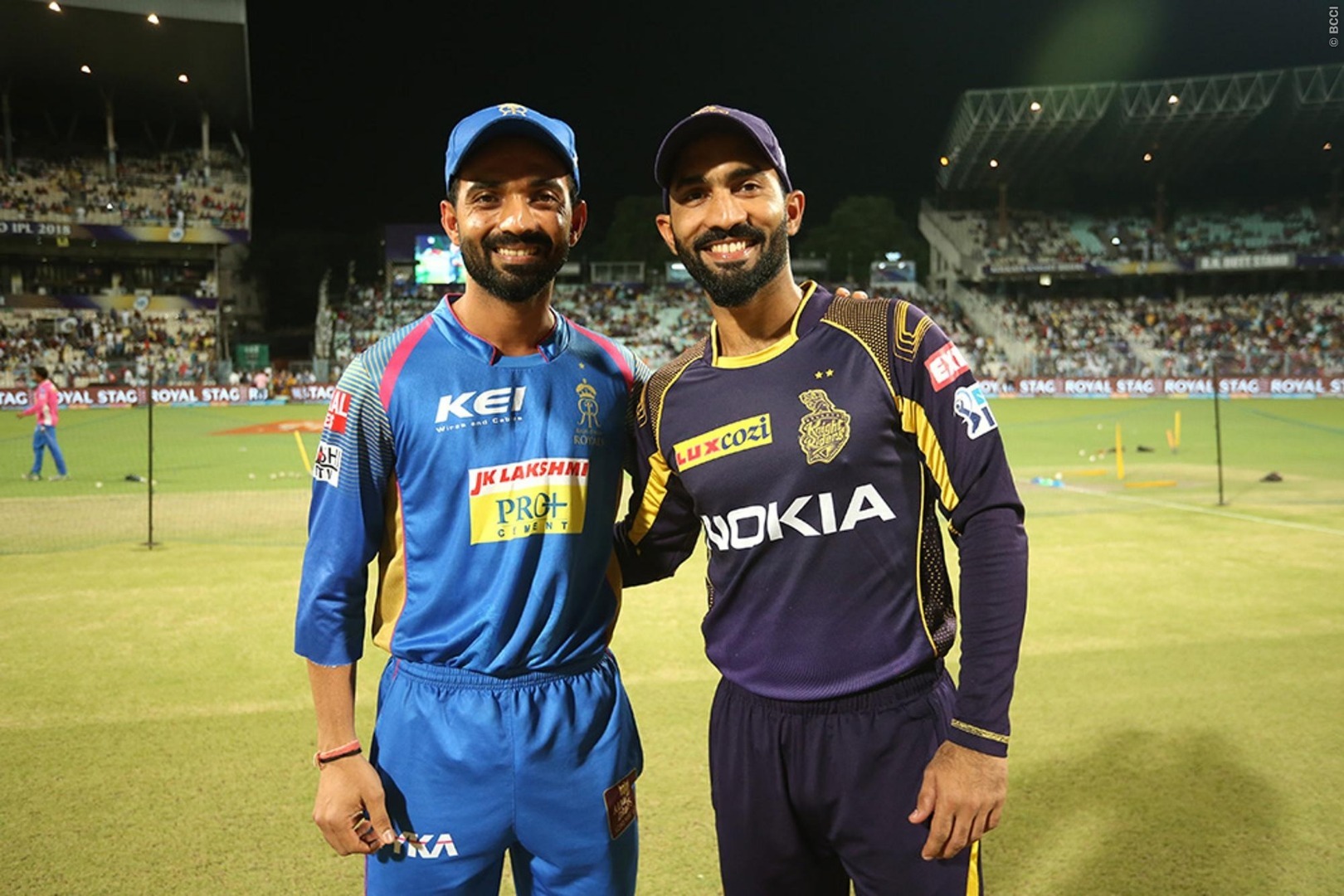 kkr vs rr kkr win the toss and elect to field first KKR vs RR: केकेआर ने जीता टॉस, राजस्थान को दिया पहले बल्लेबाजी का न्योता