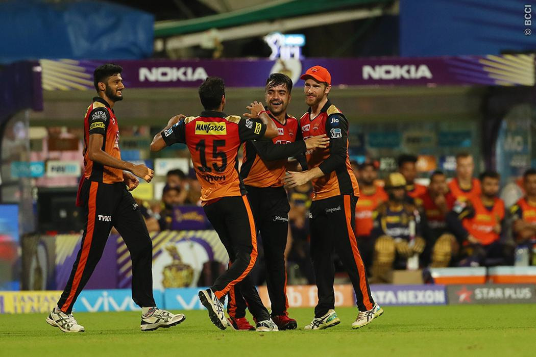 ipl 2018 qualifier 2 kkr vs srh full report KKR vs SRH, Qualifier 2: राशिद के ऑल राउंड खेल ने सनराइजर्स को फाइनल में पहुंचाया, 13 रन से केकेआर को मिली हार