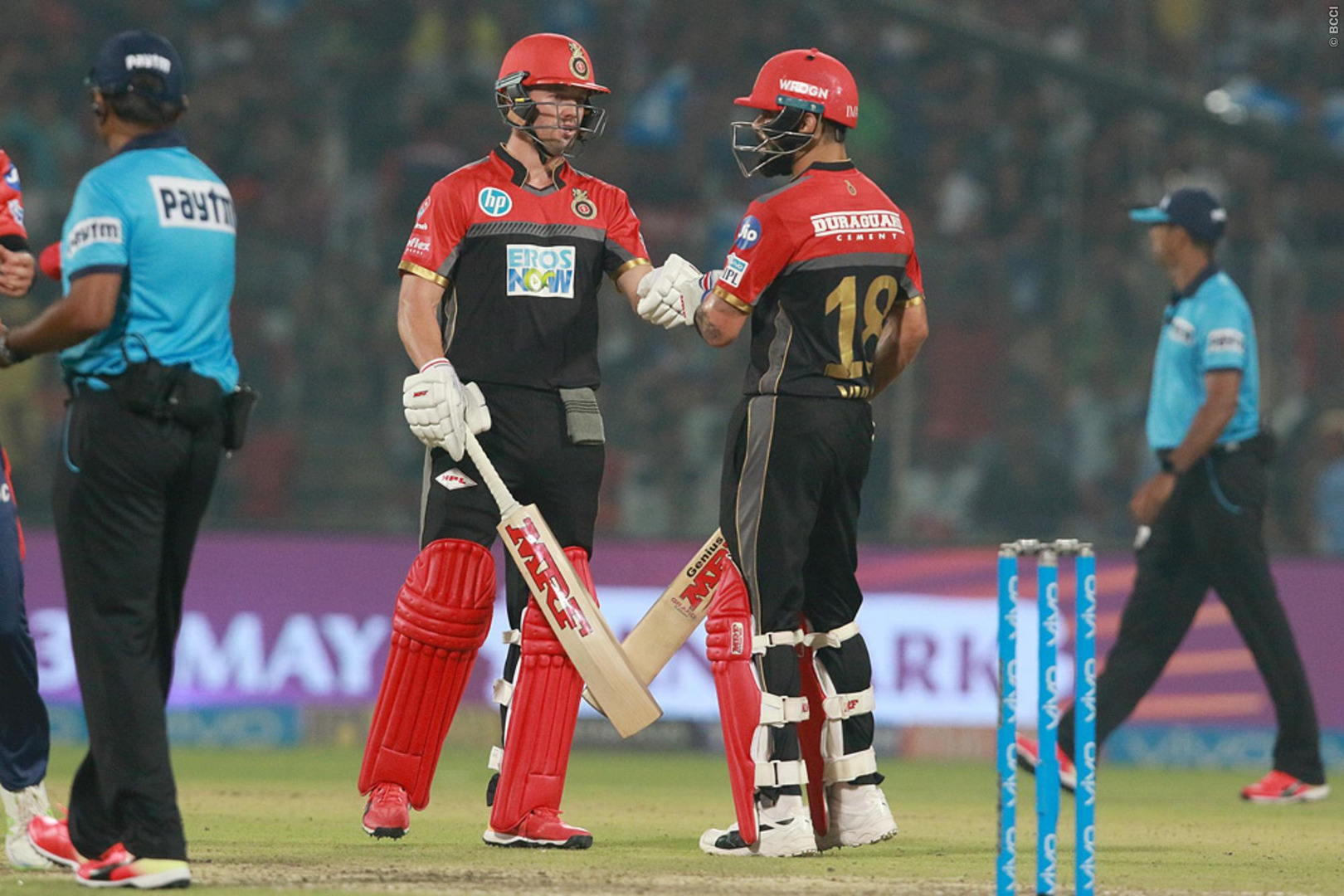 ipl 2018 dd vs rcb match 45 full report DD vs RCB: कोहली-डीवीलियर्स ने कराई आरसीबी की वापसी, पांच विकेट से हारी दिल्ली