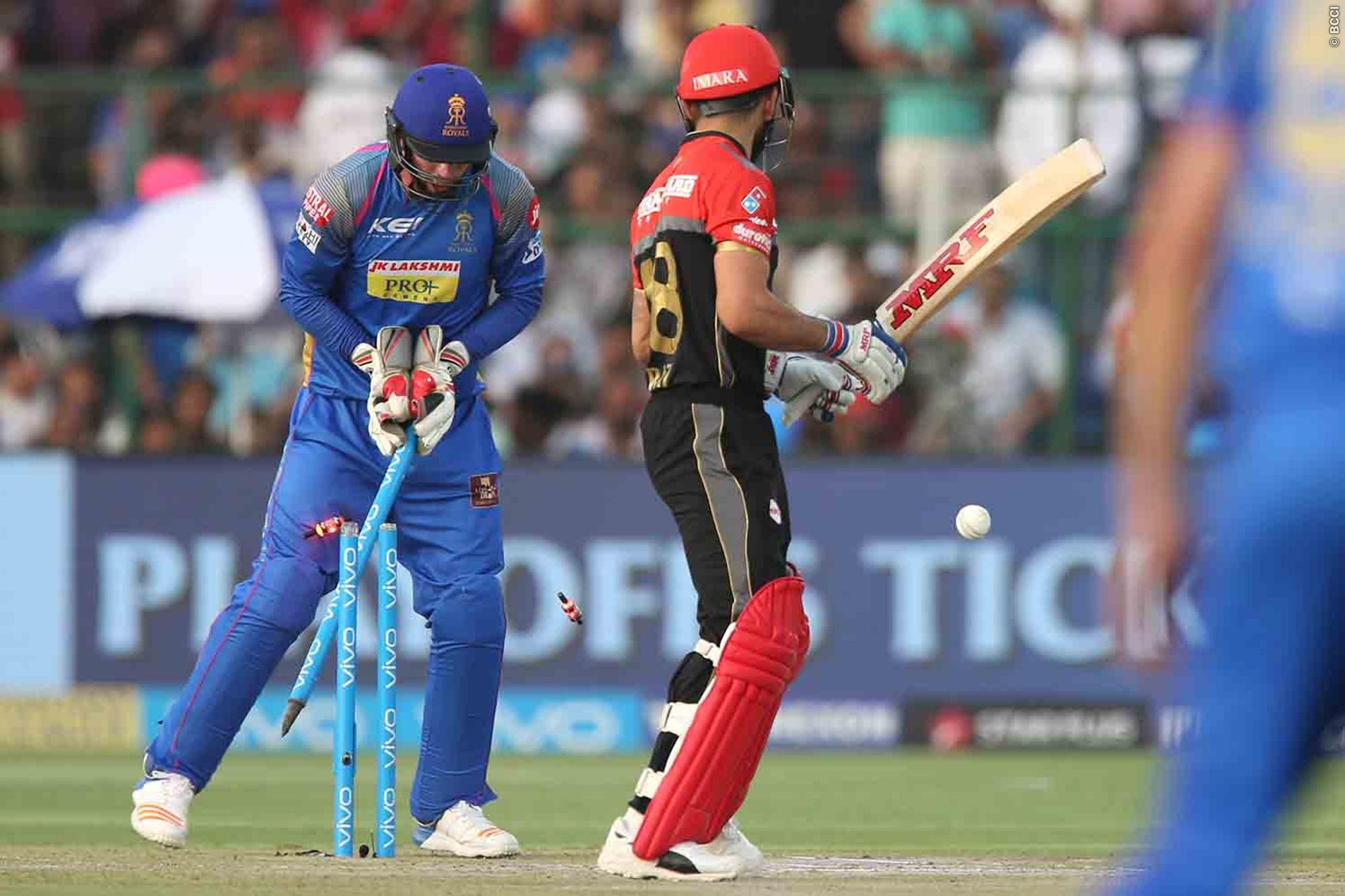 IPL 2018: पांच बार प्लेऑफ में पहुंचने के बाद फिर टूटा आरसीबी का सपना