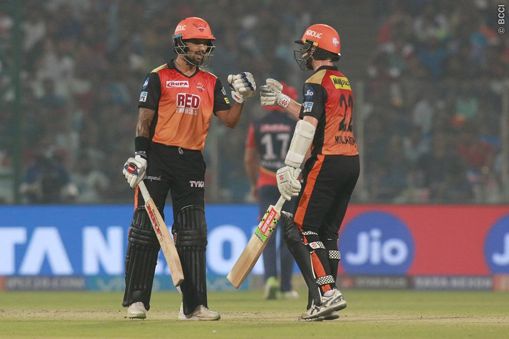 ipl 2018 dd vs srh match 42 match report DD vs SRH: दिल्ली को 9 विकेट से रौंदते हुए हैदराबाद ने प्ले ऑफ में जगह बनाई