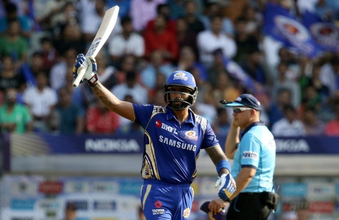KKR vs MI: सुर्यकुमार के अर्द्धशतक से मुंबई इंडियंस ने केकेआर को दिया 182 रनों का लक्ष्य