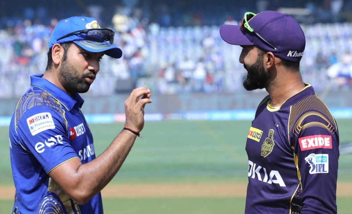 kkr vs mi kolkata knight riders win the toss elect to field first KKR vs MI: केकेआर ने जीता टॉस, मुंबई इंडियंस को दिया पहले बल्लेबाजी का न्योता