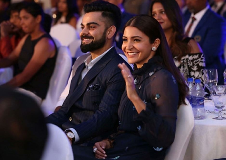 virat kohli says anushka sharmas presence made it more special विराट कोहली ने जीता पॉली उमरीगर अवार्ड, बोले- 'पत्नी की मौजूदगी से बढ़ी अवार्ड की एहमियत'