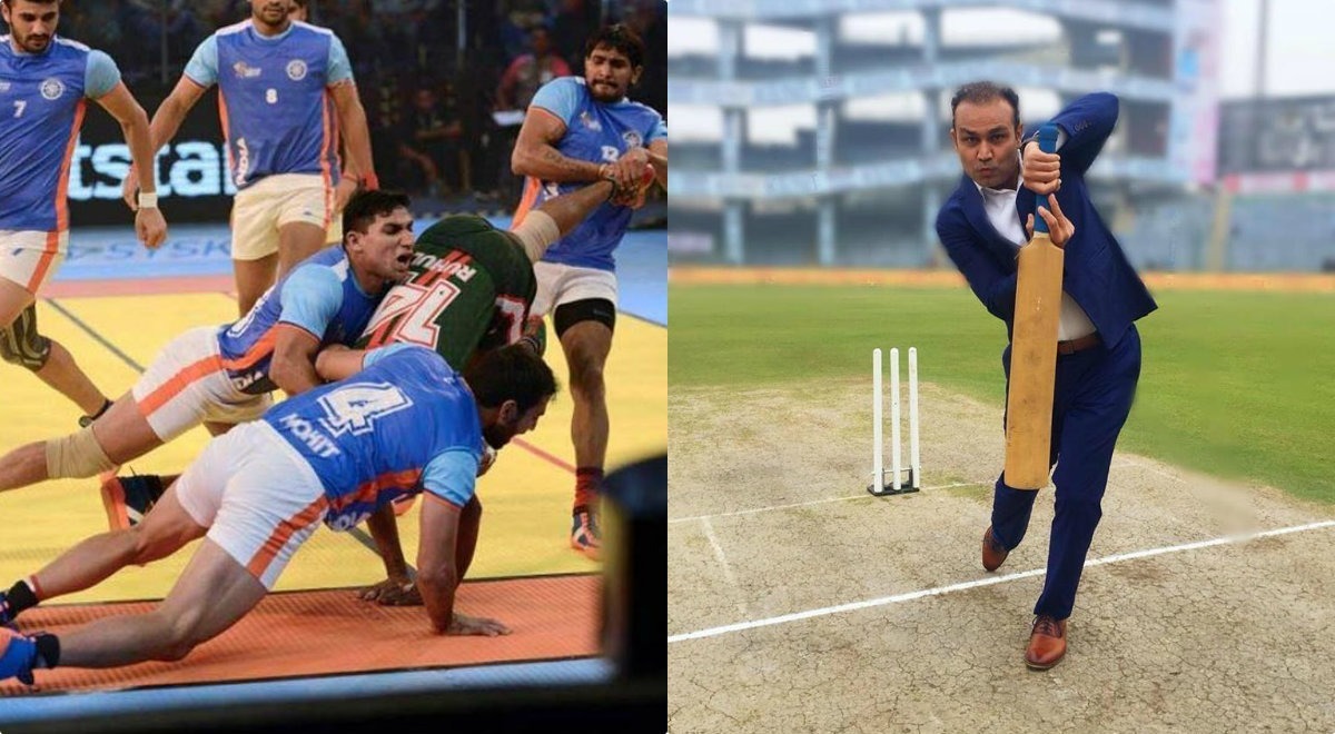 भारत ने पाकिस्तान को कबड्डी में चटाई धूल, वीरू के ट्वीट पर भिड़ गए फैंस