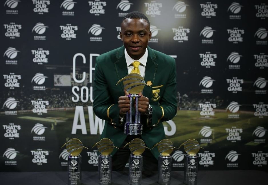 rabada sweeps csa awards with six trophies again कागिसो रबाडा चुने गए साउथ अफ्रीका के ‘साल के सर्वश्रेष्ठ क्रिकेटर’