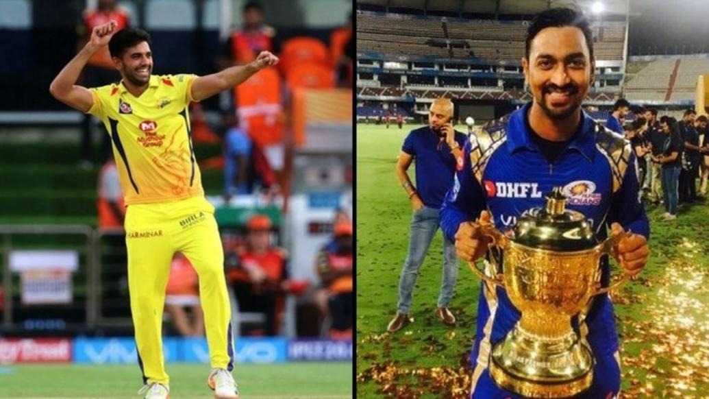 इन दोनों की जगह अब आईपीएल में शानदार प्रदर्शन और उसके बाद इंग्लैंड में जारी इंडिया ए की सीरीज़ में बेहतरीन खेल की वजह से दीपक चहक और क्रुणाल पांड्या को इंग्लैंड के खिलाफ 3 मैचों की टी20 सीरीज में मौका मिल है.