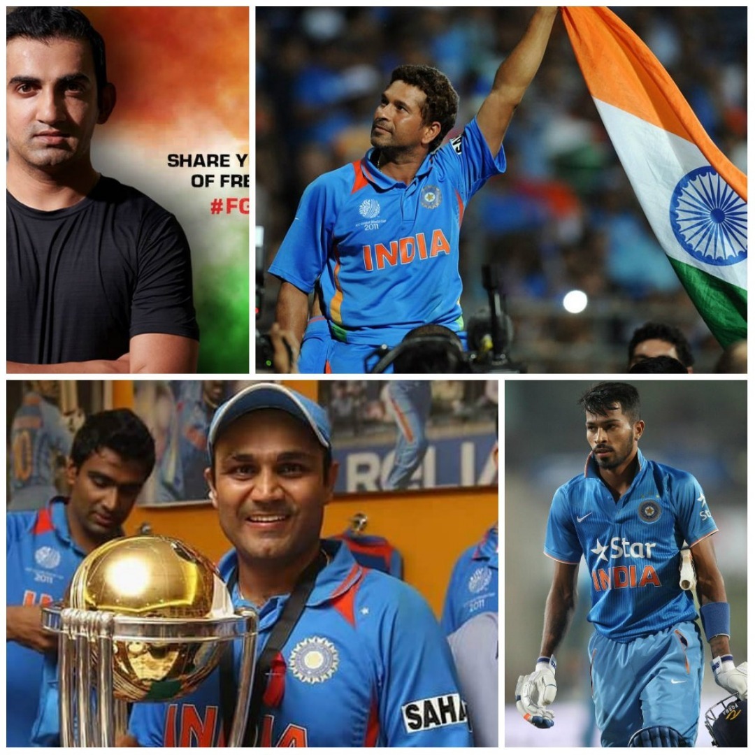 क्रिकेटर्स ने दी भारत को स्वतंत्रता दिवस की बधाई
