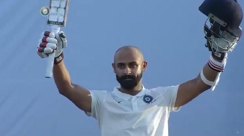 दलीप ट्रॉफी: निखिल गंगटा के शतक से इंडिया ब्लू ने पहली पारी में बनाए 541 रन, इंडिया रेड की खराब शुरूआत