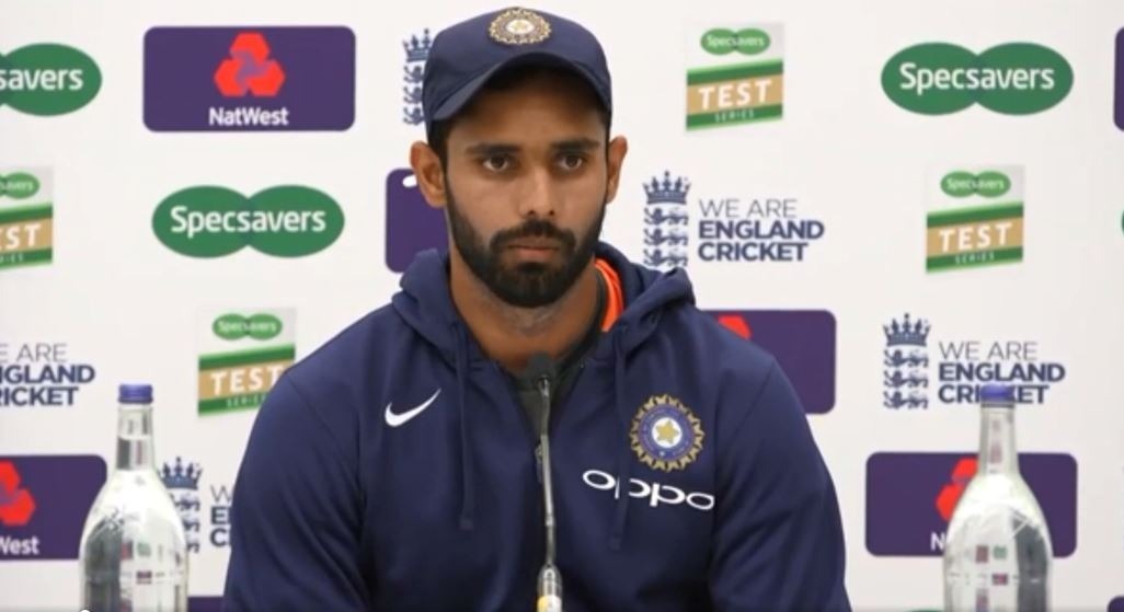 hanuma vihari credits virat kohli and rahul dravid for his success in test debut टेस्ट डेब्यू में अपनी कामयाबी के लिए हनुमा विहारी ने द्रविड़ और विराट को दिया श्रेय