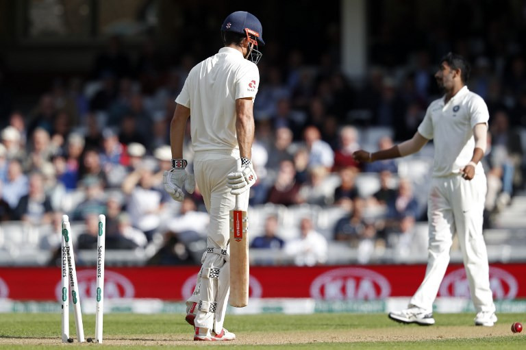 eng vs ind 5th test 1st day live scorecard and update crickt news in hindi ENG vs IND 5th TEST: कुक की बेहतरीन पारी के बाद भारतीय गेंदबाजों का धमाल,इंग्लैंड 198 पर 7