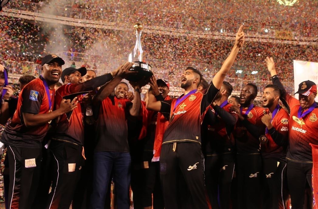 ट्रिनबागो नाइट राइर्ड्स ने तीसरी बार जीता सीपीएल का खिताब