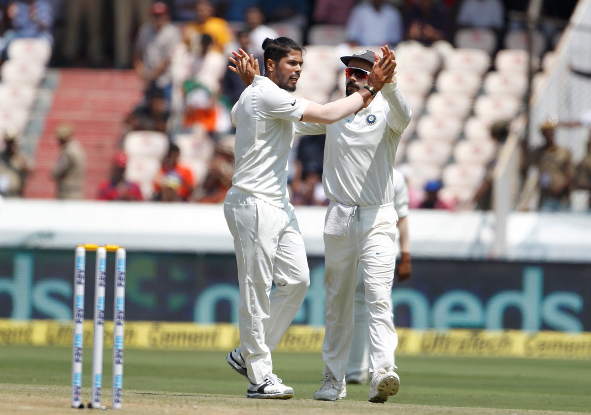 विराट कोहली के बाद अब उमेश यादव ने किया SG टेस्ट गेंद का विरोध