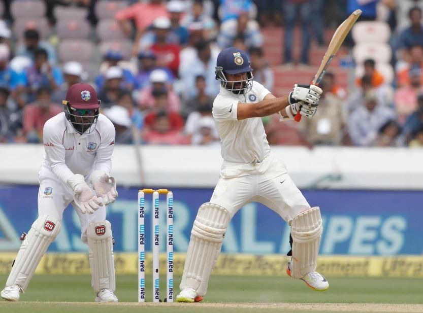 TEA India vs West Indies: दूसरे सेशन में टीम इंडिया को लगे तीन झटके, वेस्टइंडीज़ के स्कोर से 138 रन पीछे है भारत