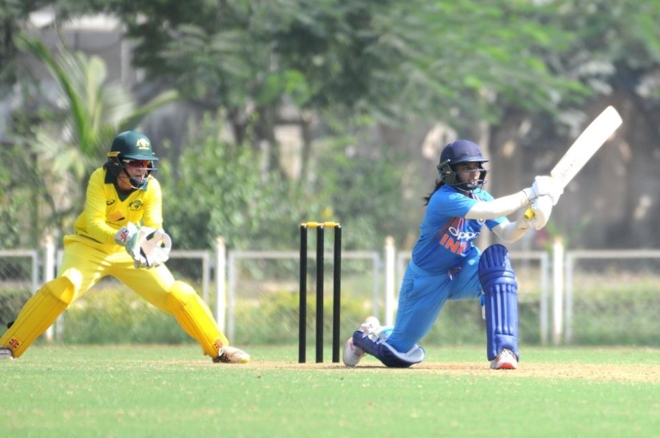 mithali raj ton helps india a secure 28 run win against australia a मिताली राज की तूफानी शतक से भारत ए ने ऑस्ट्रेलिया ए पर दर्ज की शानदार जीत