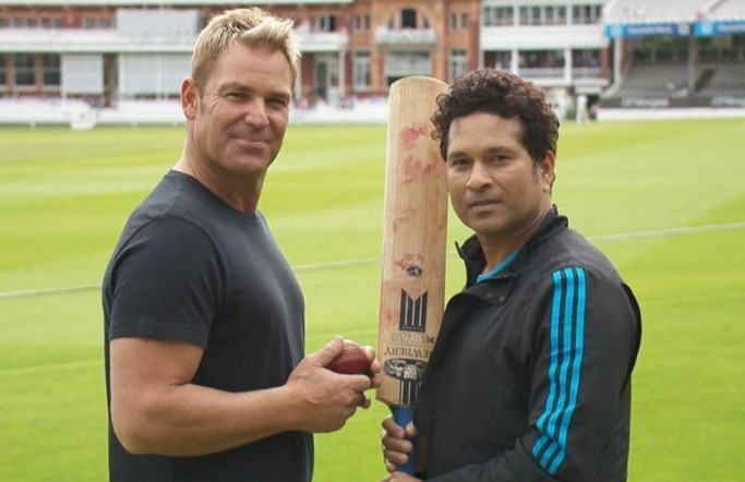 shane warne picks sachin tendulkar to bat for his life शेन वार्न ने कहा, जिन्दगी के लिए कोई बल्लेबाजी करेगा तो वो हैं सचिन तेंदुलकर