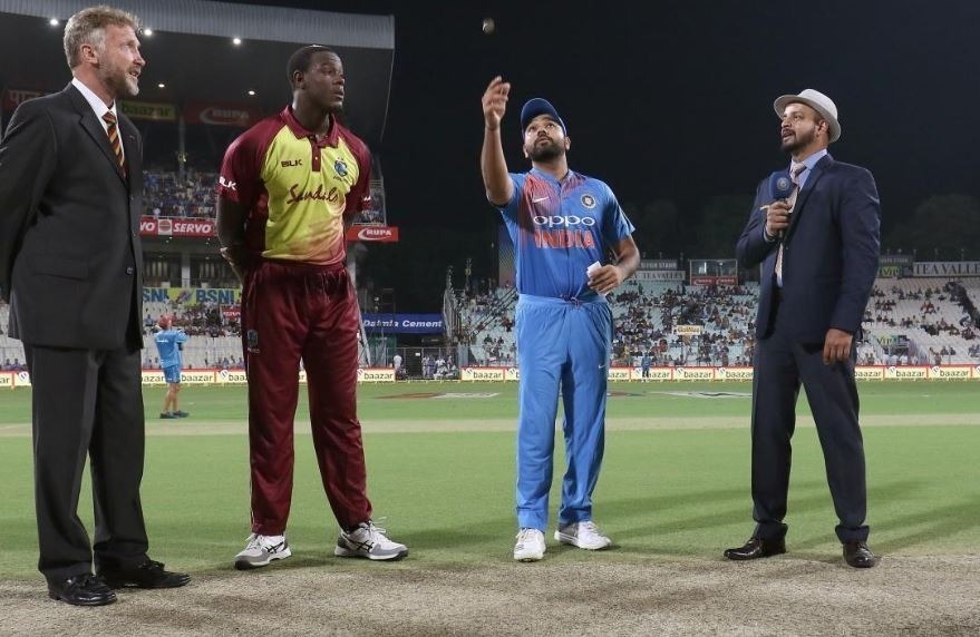 IND vs WI 1st T20, TOSS : कप्तान रोहित शर्मा ने जीता टॉस, वेस्टइंडीज को दिया पहले बल्लेबाजी का न्योता
