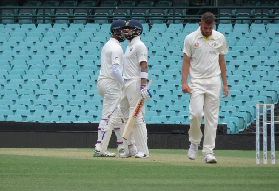 india vs cricket australia xi practice match indian five batsmen set fifties in practice match at sydney प्रैक्टिस मैच में भारतीय खिलाड़ियों ने दिखाया दम, पांच बल्लेबाजों ने लगाया अर्द्धशतक