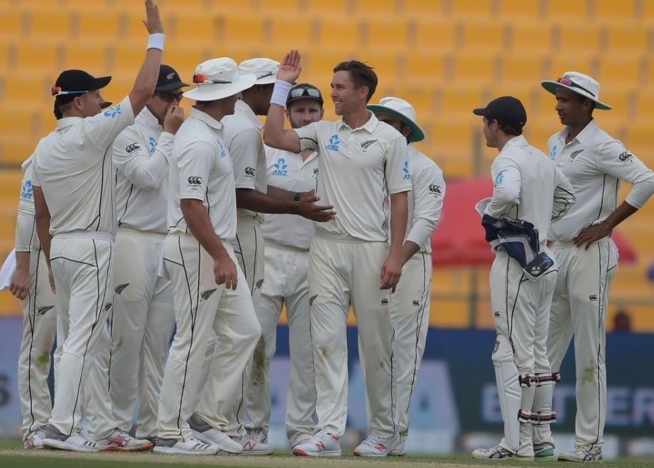 1st Test, Day 2 PAKvsNZ: 74 रनों की बढ़त के साथ 227 रनों पर सिमटी पाकिस्तानी टीम