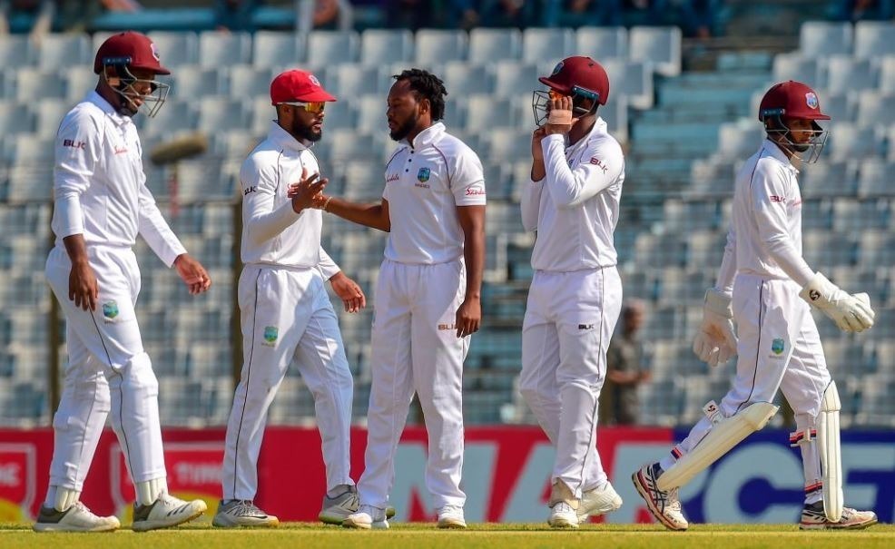 BAN vs WI, 1st Test Day 2: वेस्टइंडीज की शानदार गेंदबाजी के आगे बिखरी बांग्लादेशी टीम