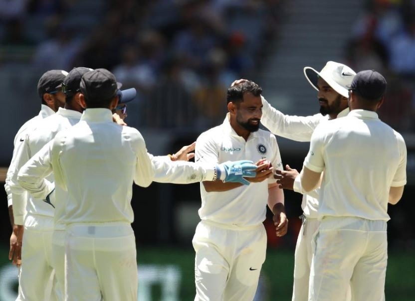 India vs Australia 2nd Test, Day 4: शमी की शानदार गेंदबाज़ी से 250 रनों पर सिमटा ऑस्ट्रेलिया, भारत के सामने 293 रनों का लक्ष्य