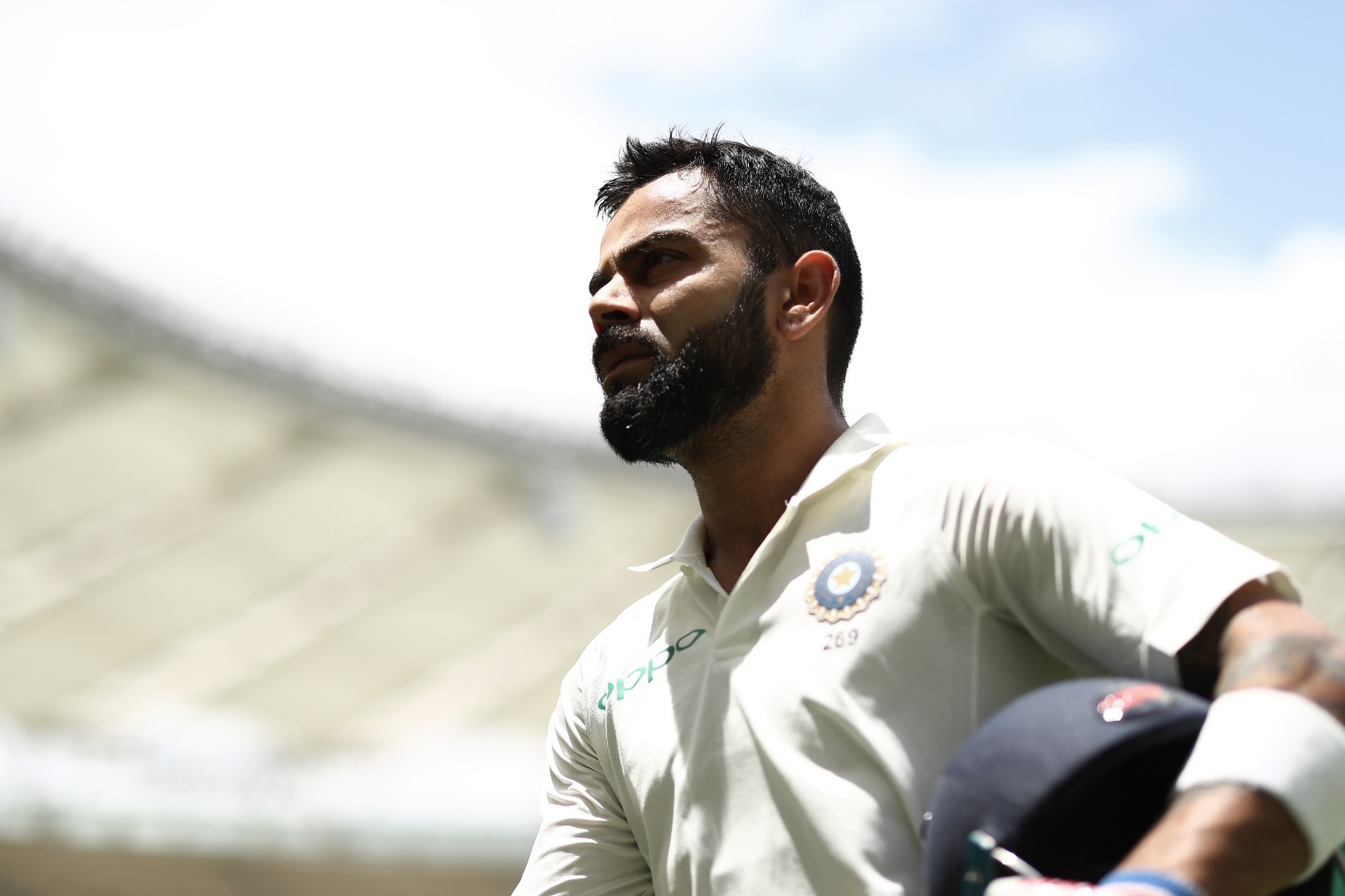 india vs australia 2nd test kohli spent 20 mins of the tea break in the nets India vs Australia 2nd Test: टी-ब्रेक में पूरे 20 मिनट तक नेट्स में प्रेक्टिस करते रहे विराट कोहली