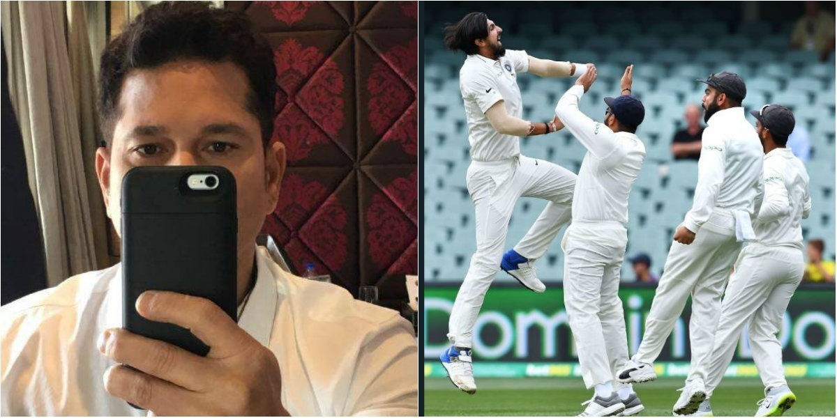 india vs australia sachin says team india should make the most of this situation and not lose their grip India vs Australia: मैच के बीच ट्वीट कर सचिन तेंदुलकर ने दी टीम इंडिया को बड़ी सलाह