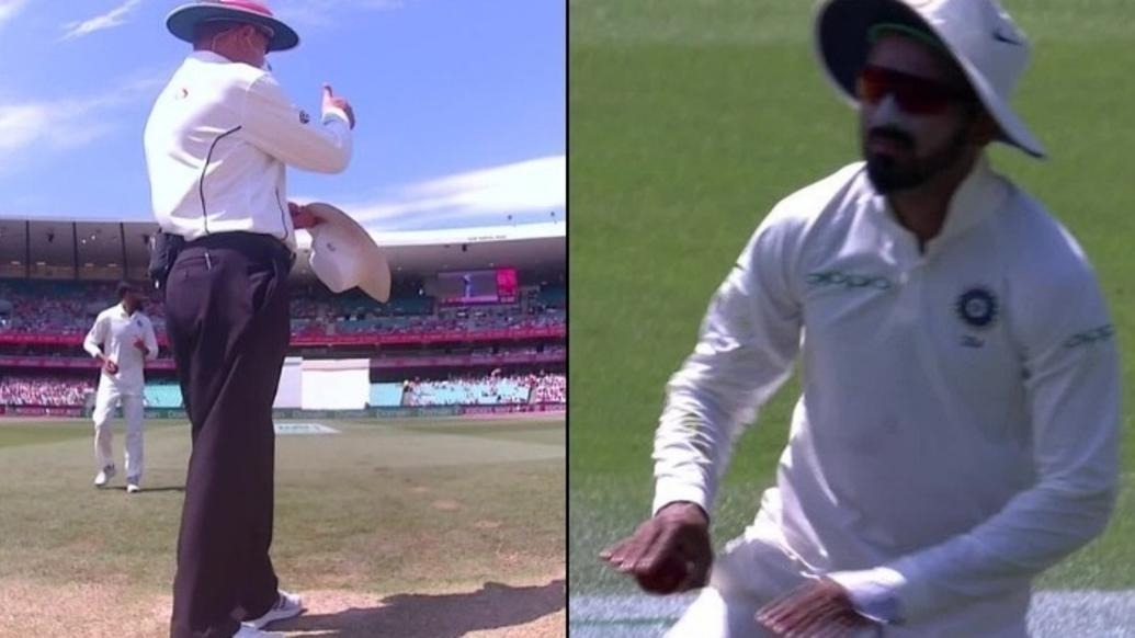 watch on filed umpire claps to applaud rahuls sportsman spirit WATCH: मैदान पर केएल राहुल का 'स्पोर्टसमैन स्पिरिट' देखकर अंपायर ने भी बजाई ताली