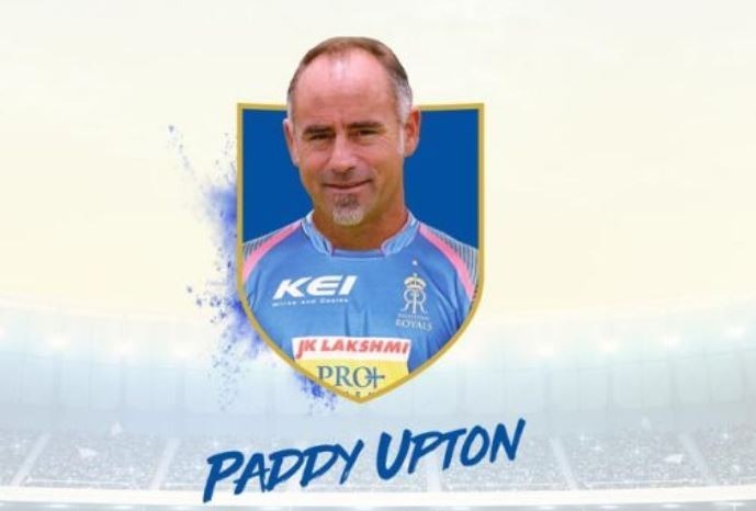 paddy upton appointed rajasthan royals head coach again IPL 12: राजस्थान रॉयल्स ने पैडी अपटन को बनाया मुख्य कोच