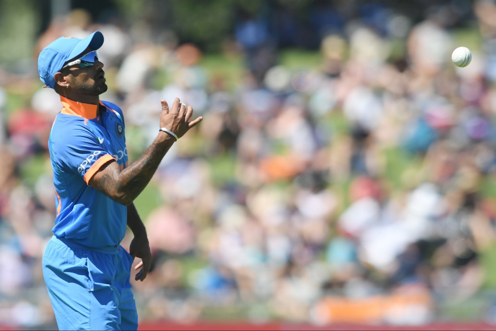 India vs New Zealand: शिखर धवन ने शानदार फील्डिंग से रोकी बाउंड्री, फिर भी न्यूज़ीलैंड को मिले 4 रन