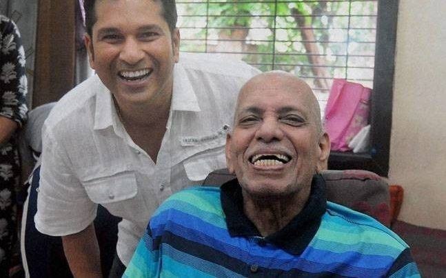 sachin tendulkars coach ramakant achrekar passes away at the age of 86 महान क्रिकेटर सचिन तेंदुलकर के गुरु रमाकांत अचरेकर का निधन