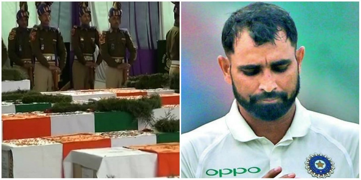 पुलवामा में शहीद जवानों के परिवारों की मदद करने के लिए आगे आए मोहम्मद शमी